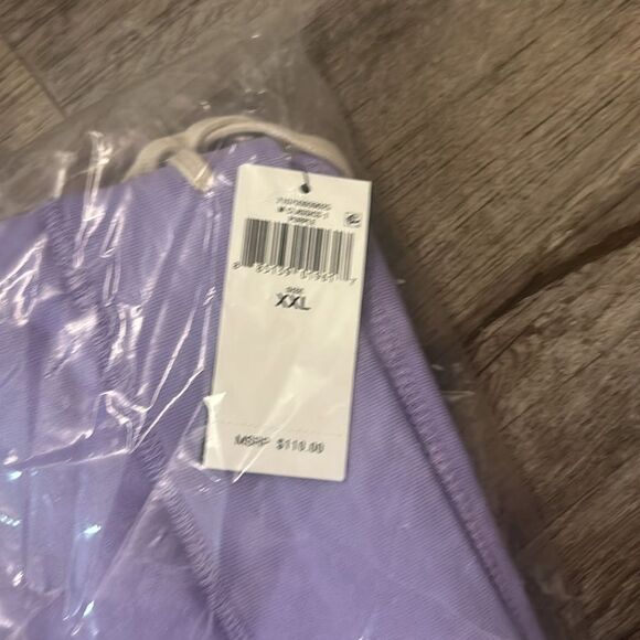 Polo Ralph Lauren Relaxed Fit Sweatpants Cotton Blend Fleece Violet Size XXL - Picture 7 of 7